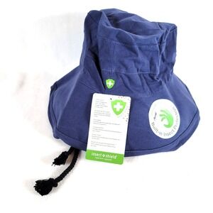 Insect Shield Unisex Bucket Hat Bernini Bug Repellent Outdoor Size OS Blue